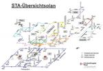 Automatischer Warentransport Universitätsspital Basel Layout